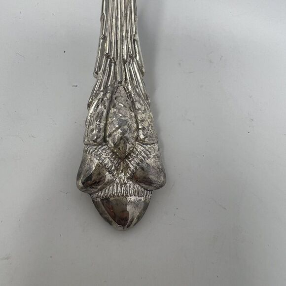Vintage Silver Plated Ornate Pineapple Pinecone Design Fruit Spoon - Picture 6 of 8